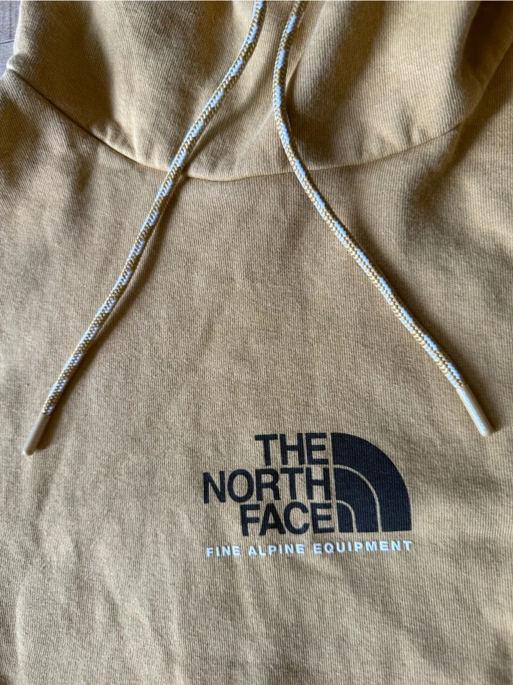 The North Face fine alpine equipment hoodie “Antelope Tan” Yellowish Size Small